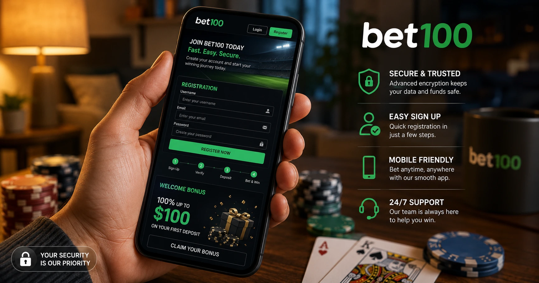 Enhancing Your Betting Experience with the bet100 login app in the Philippines - image 2