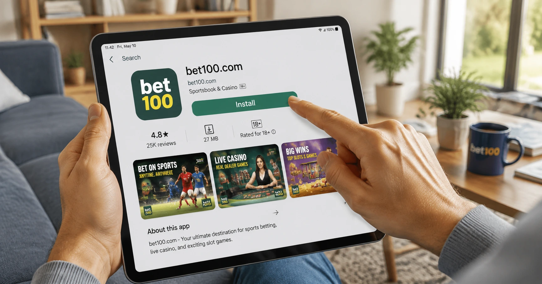 How to Download and Use the bet100.com download app for Seamless Gaming - image 2 How to Download and Use the bet100.com download app for Seamless Gaming - image 2